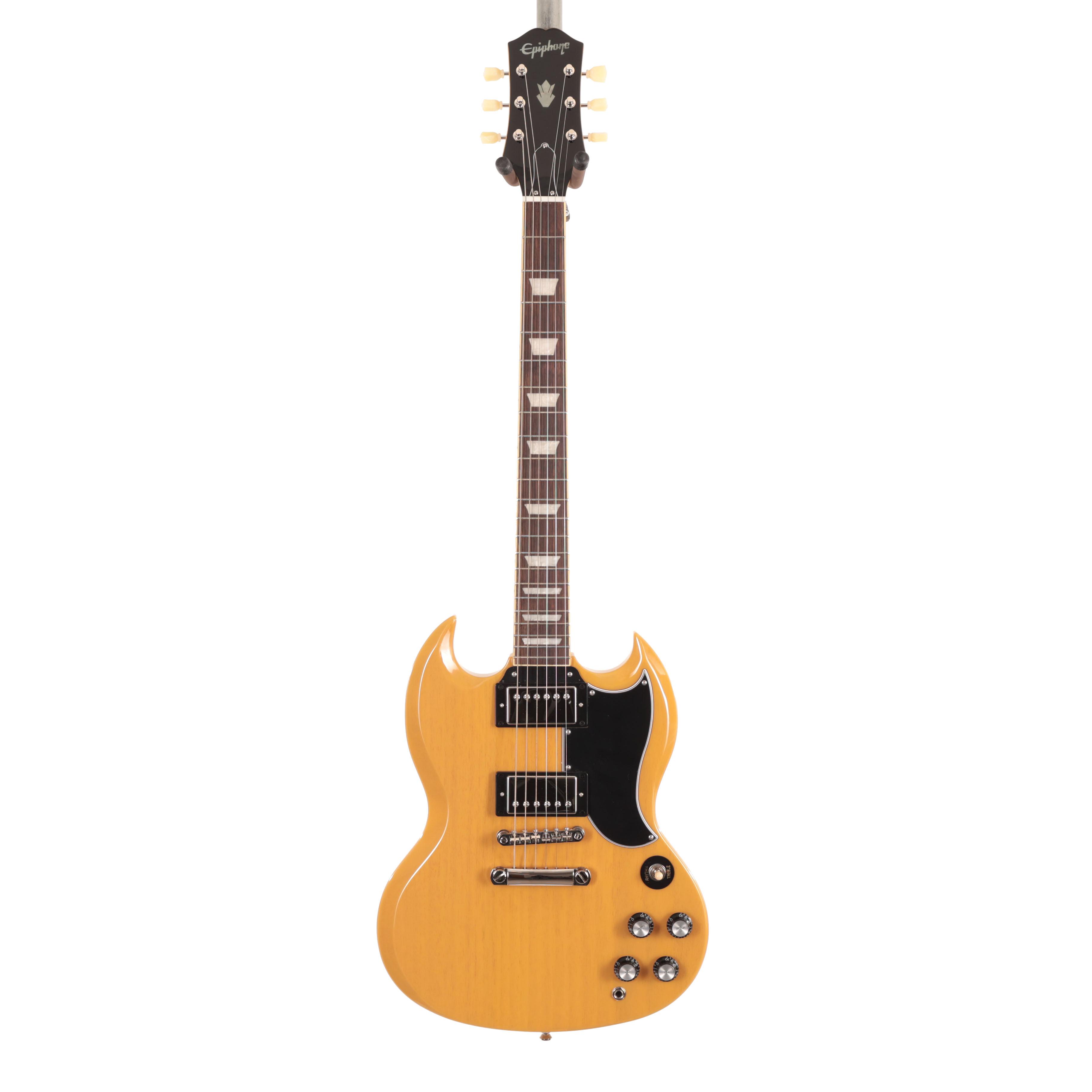 Epiphone Limited Edition SG Standard 60s in TV Yellow - Andertons